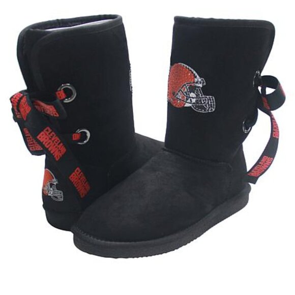 NFL Cuce Women's Patron Bow Boots - Picture 1 of 3